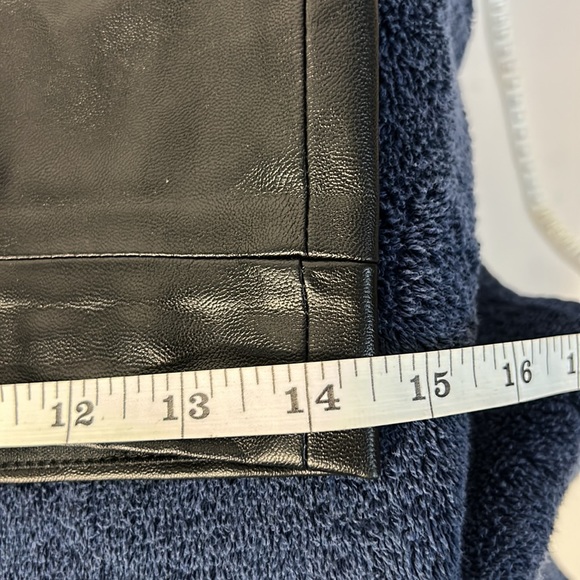 Pleather Bustier Top with Zipper - Picture 12 of 15